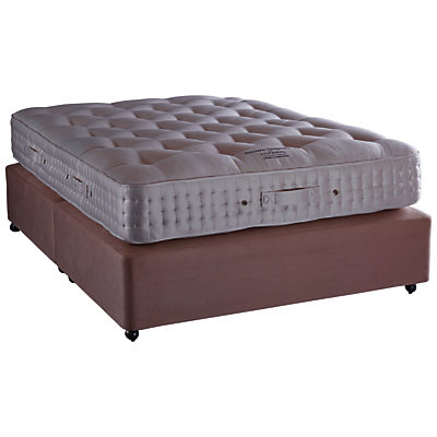 Vispring Stowe Superb Divan Base and Mattress Set, Double, Champagne Vispring Stowe Superb Divan Base and Mattress Set, Double, Champagne